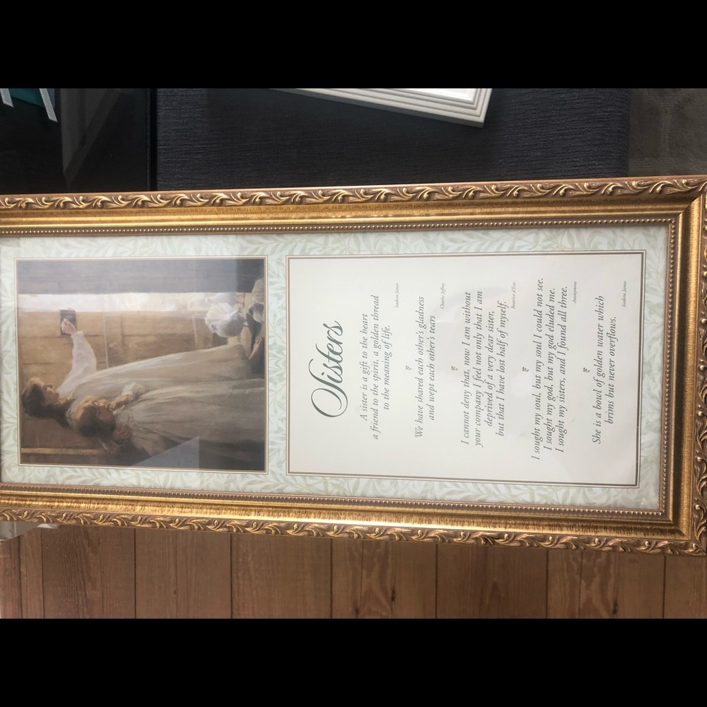 Sister Picture frame
